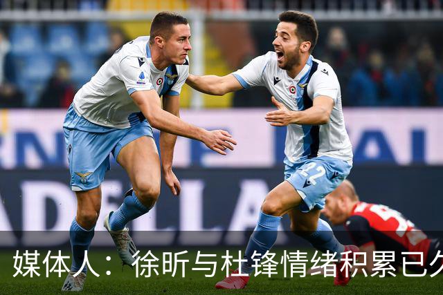 媒体人：徐昕与杜锋情绪积累已久 前者未来很难再真正回到广东队